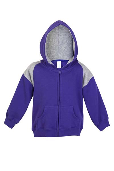 Babies Shoulder Contrast Hoodie image2